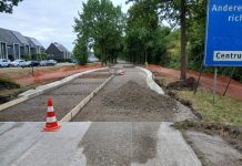 Wegwerkzaamheden Akkerweg Moergestel vorderen
