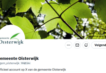 Gemeente Oisterwijk is gestopt met X (Twitter) maar dat staat nergens