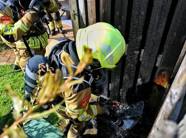Brandweer naar klikobrand in Oisterwijk