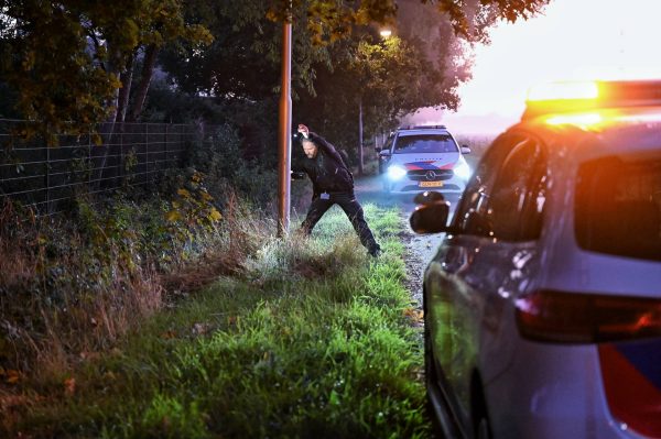 Scooterrijder aangetroffen langs Spoordijk Oisterwijk Tilburg