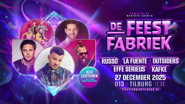 Rebirth Haaren organiseert gloednieuw evenement in 013 Tilburg