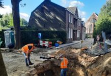 Werkzaamheden Kerkplein en omgeving Oisterwijk