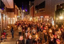 Fakkeltocht voor vrede