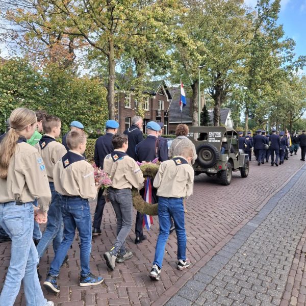 Herdenking in Haaren en Moergestel