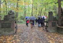 Ondanks de regen toch een mooie wandeling met herinneringen uit de oorlog