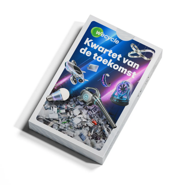 Gratis Wecycle kwartetspel bij recyclen afval