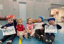 Sinterklaas is trots op jongste Pietjes