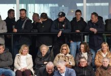 Opening nieuwe tribune Trinitas Oisterwijk