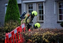 Gaslek in wijk Pannenschuur Oisterwijk