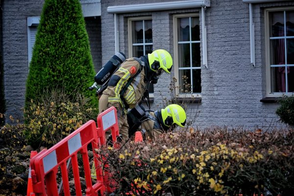 Gaslek in wijk Pannenschuur Oisterwijk