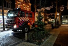 Brandweer naar schoorsteenbrand Stationstraat Oisterwijk