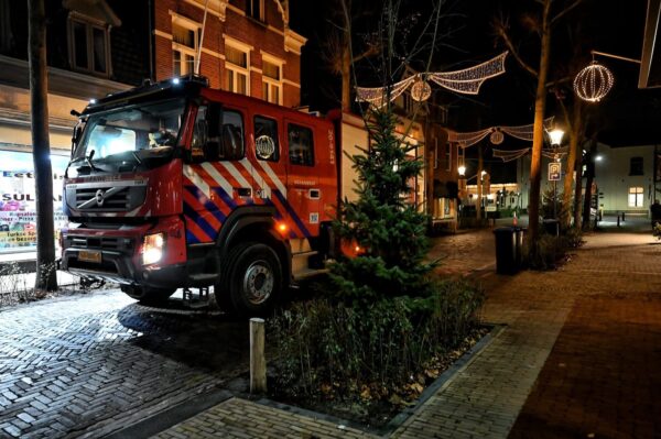 Brandweer naar schoorsteenbrand Stationstraat Oisterwijk