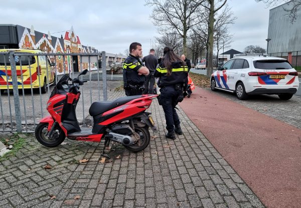 Scooterrijder onderuit op Sprendlingenstraat Oisterwijk