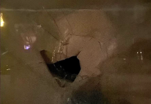 Politie naar Jeroen Boschstraat Oisterwijk vanwege steen door de ruit