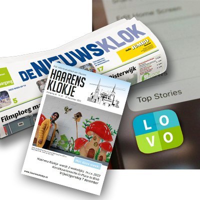 Nieuwsklok en kranten komen later (of niet)