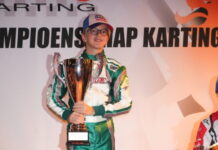 Tren van Melick uit Haaren rookiekampioen NK karten