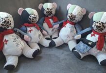 Bijzondere herdenkingsberen voor Oisterwijks gezin