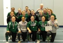 Roef! Dames 1 op plek 2 in Schiedam