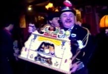 Beeldbank Oisterwijk: Het losschieten van de bruid, 1991