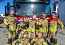 Brandweer Haaren op bezoek in Vlissingen Brandweer Haaren op bezoek in Vlissingen