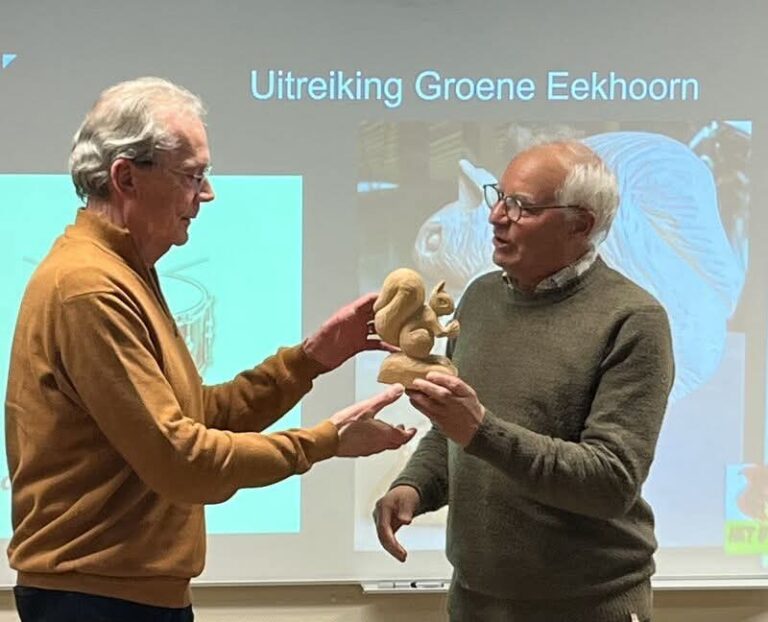 De Oisterwijkse Groene Eekhoorn voor Gijs van der Weerden