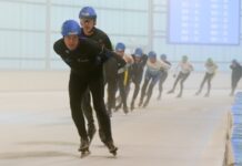 Jan op ’t Hoog schaatsclub de Vennen Moergestel zesde in marathoncompetitie