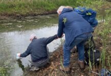 Vrijwilligers testen kwaliteit bodem en water op Moerenburg (Heukelom – Tilburg) Vrijwilligers testen kwaliteit bodem en water op Moerenburg (Heukelom – Tilburg)