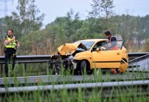 Dronken automobilist veroorzaakt aanrijding op A58 bij Moergestel Dronken automobilist veroorzaakt aanrijding op A58 bij Moergestel