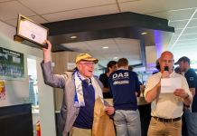 Hans de Brouwer erelid van Audacia Moergestel Hans de Brouwer erelid van Audacia Moergestel