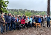Wandelgroep Moergestel gaat langs vier vennen Wandelgroep Moergestel gaat langs vier vennen